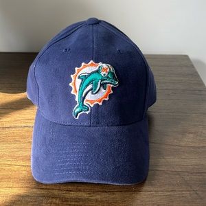 Reebok Miami Dolphins Velcro Strap Adjustable Hat
